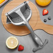 Amateur Premium Stainless Steel Manual Lemon and Lime Squeezer